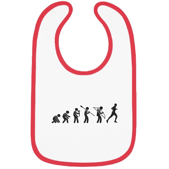 Evolution Running Black Grunge Bibs