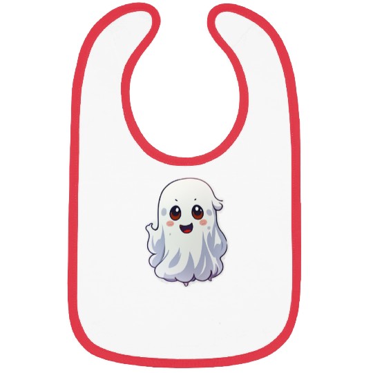 Cute Ghost Chibi Bibs