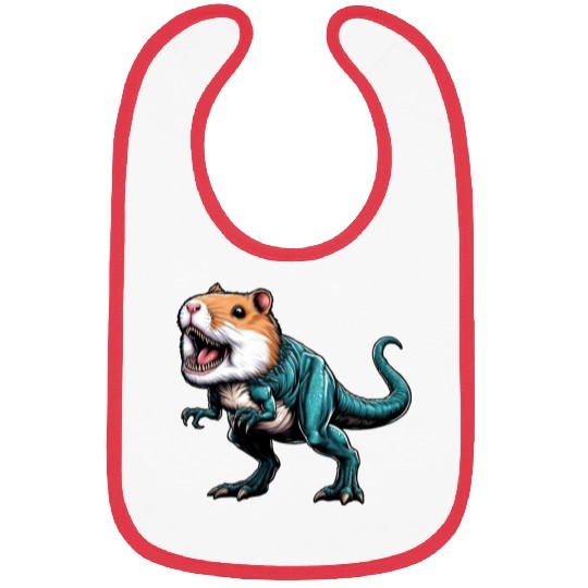 T-Rex Hamster Hybrid: Fantastic Mythical Creature Bibs