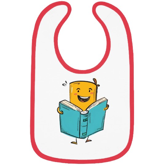 Happy Book Lover Reading Adventure Bibs