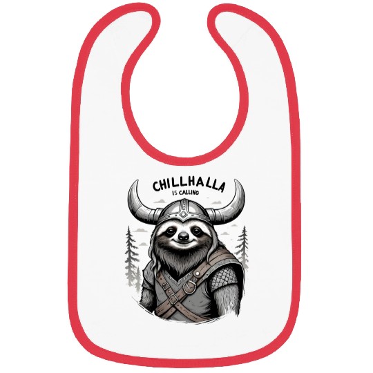 Chillhalla is Calling, Sloth design Bibs