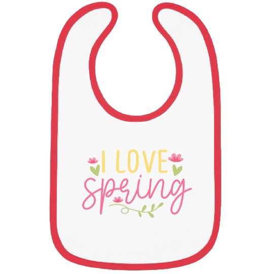 I love spring Bibs