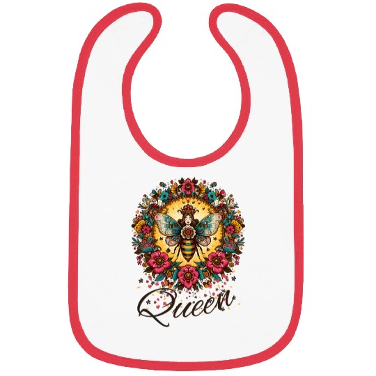 Queen Bee Jewelry Jewels Cute Beekeeping Beekeeper Bibs