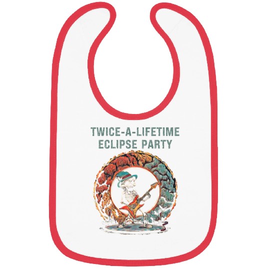 Twice A Lifetime Eclipse Party Bibs