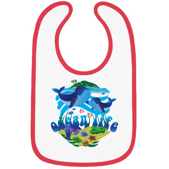 Ocean Life Bibs