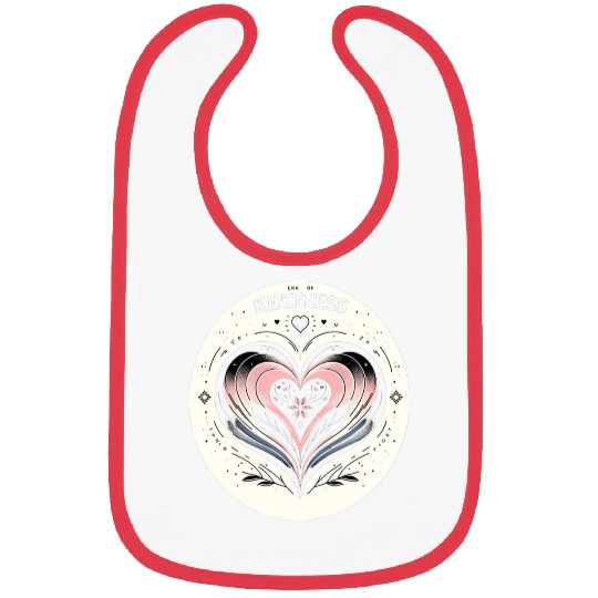 Heart of Kindness Art Bibs