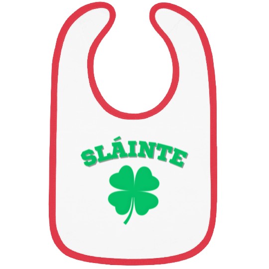 Slainte 4 Leaf Clover Bibs