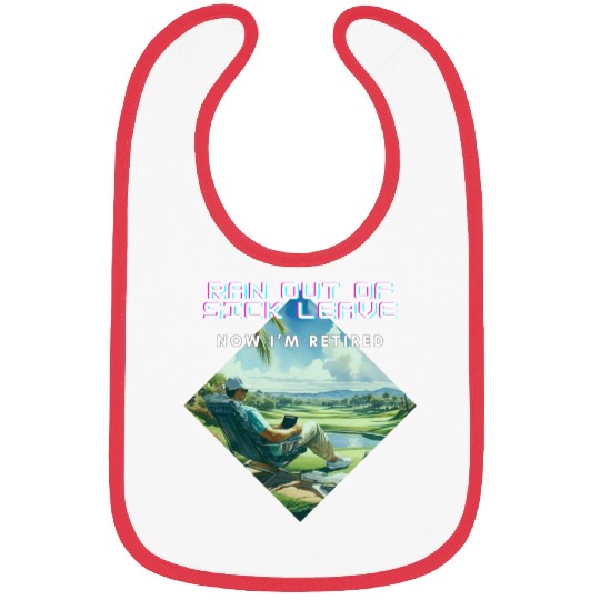 Farewell Office, Hello Greens! - Funny Retirement Bibs