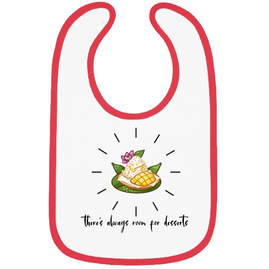 there s always room for desserts-Mango Sticky Rice Bibs