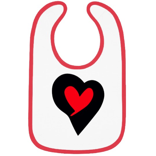 Saint Valentin Heart stylish Logodesign t'Bibs