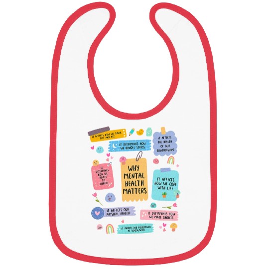 Mental Health Matters Human Brain Illness Bibs