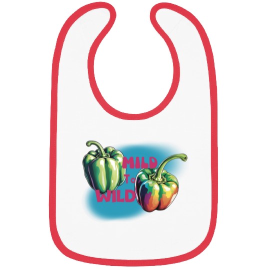 Mild to wild bel pepper Bibs