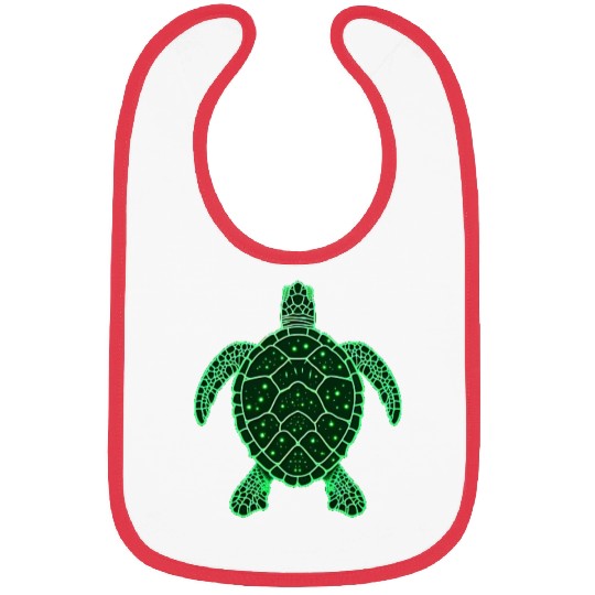 Green Space Turtle Bibs