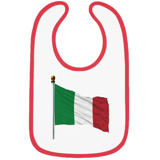 italy flag Bibs