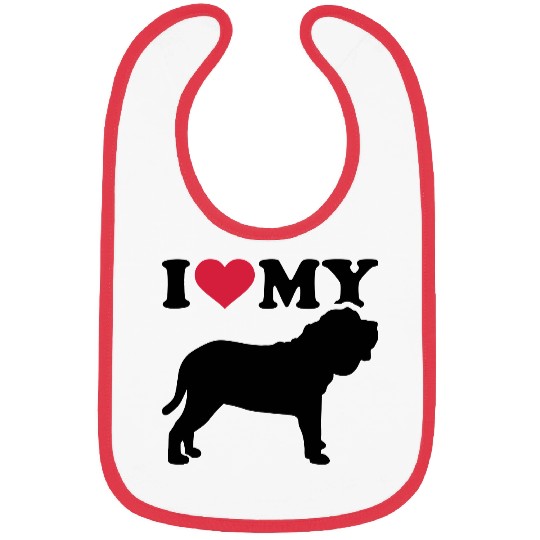 I love my Neapolitan Mastiff Bibs