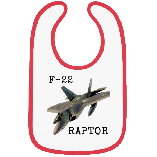 Air Force F-22 Raptor Fighter Jet Military Pilot Bibs