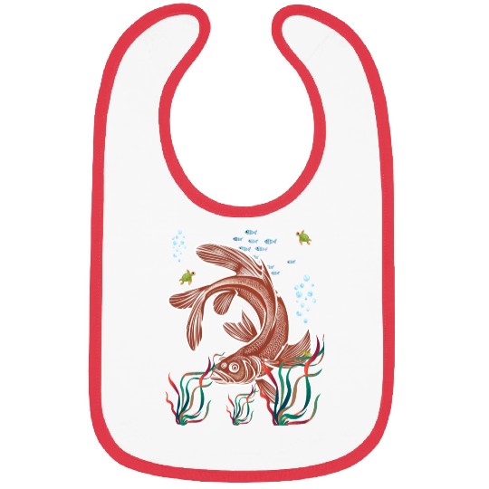 Cat Fish Bibs