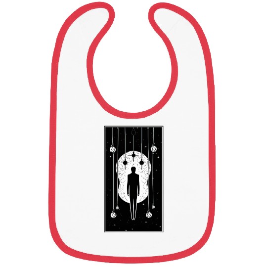 Tarot Card Reader Astrology Occult Mystical Bibs