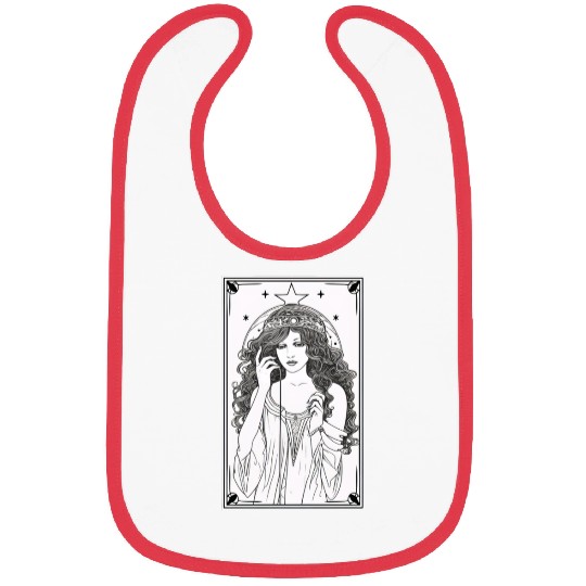Tarot Card Astrology Occult Mystical Bibs