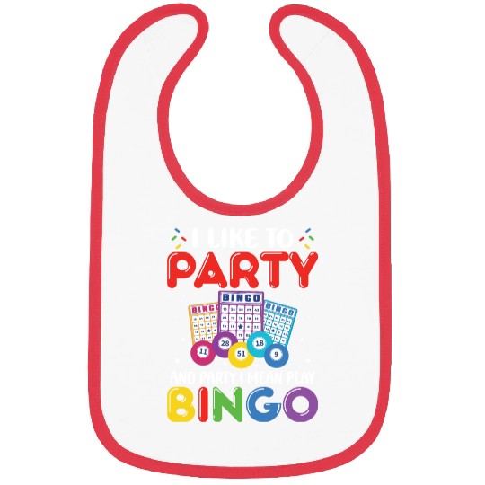 Funny Bingo Party Bibs