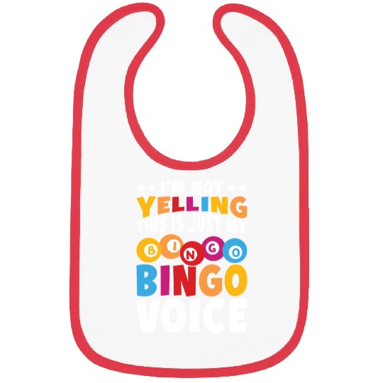 My Bingo Voice Bingo Player Bibs