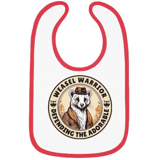 Weasel Warrior Bibs