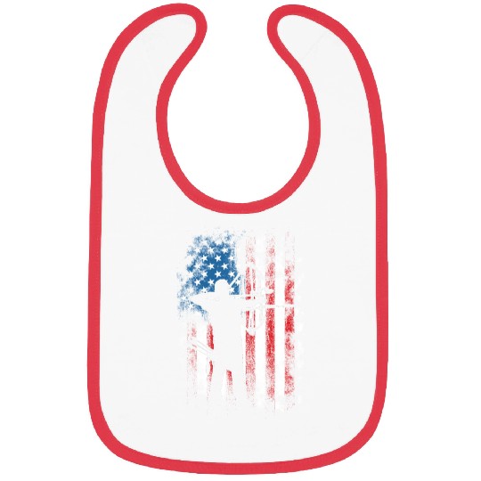 Archery US Flag Archer Bow Hunter Bibs