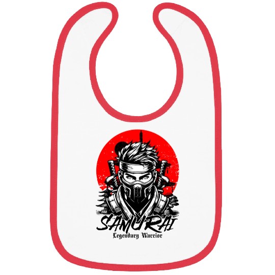 Samurai Warrior Bibs