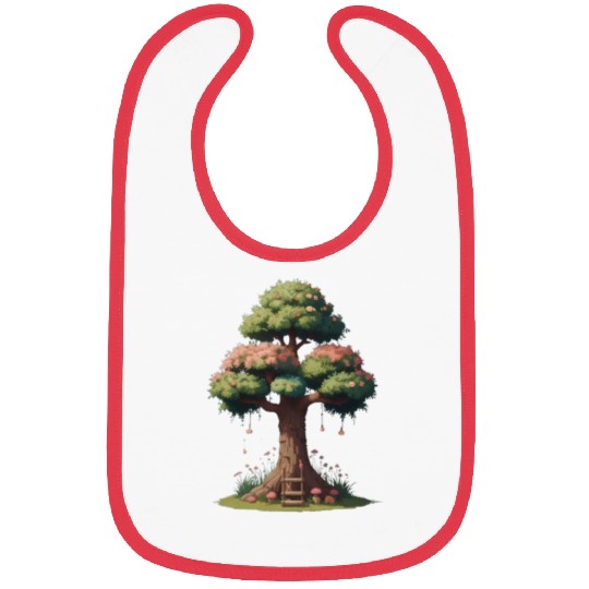 Colorful Tree Life is Really Good Tree Bibs