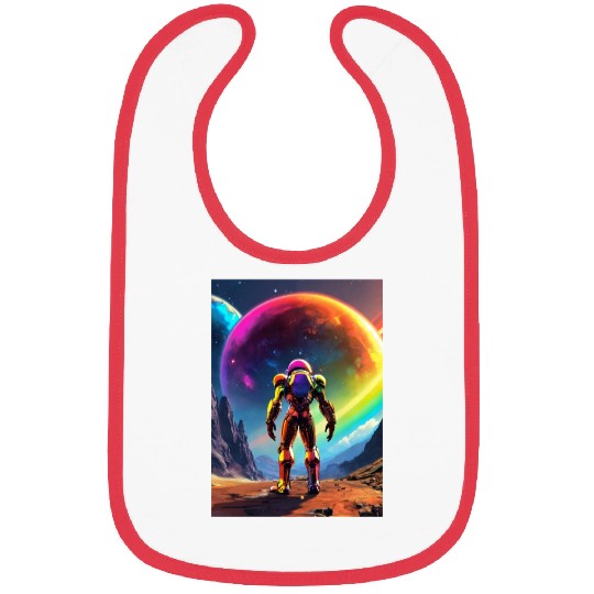 robot planet Bibs