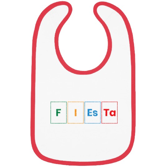 Fiesta Science Teacher Student Periodic Table Bibs