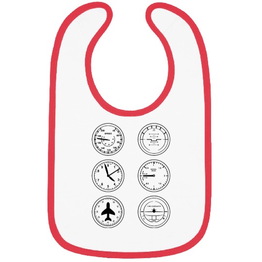 Flight Instruments Bibs