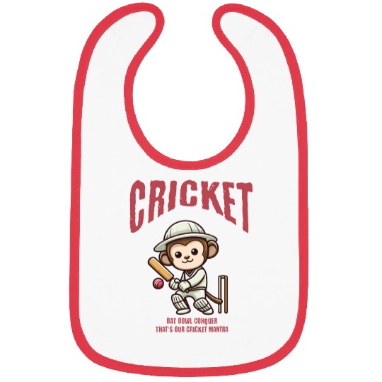Cricket Monkey Bibs