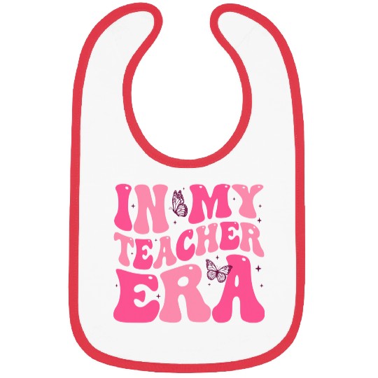 Teacher Era Bibs