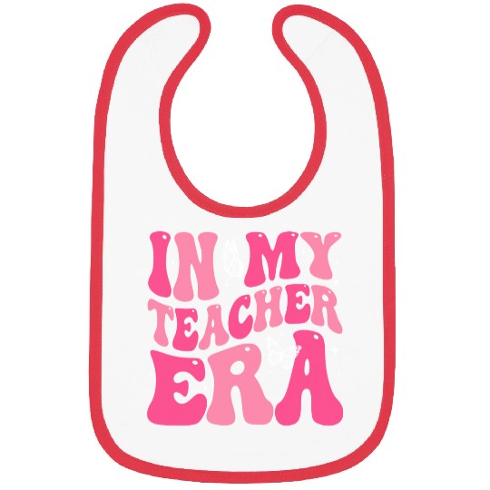 Teacher Era Bibs