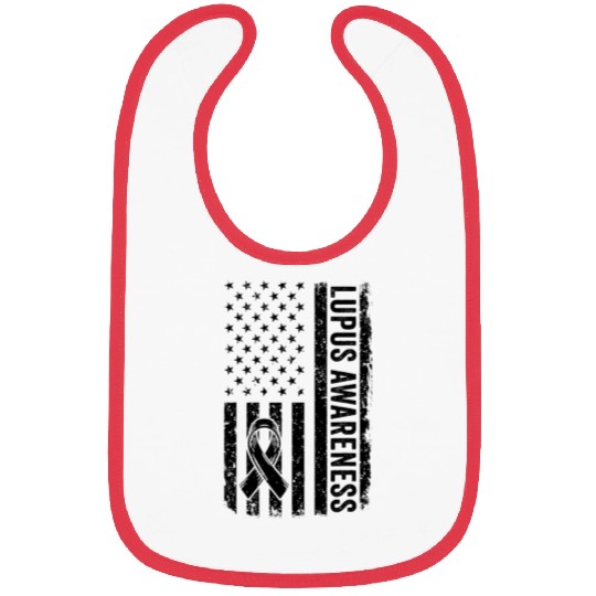 Lupus We Wear Purple for Lupus Awareness Bibs