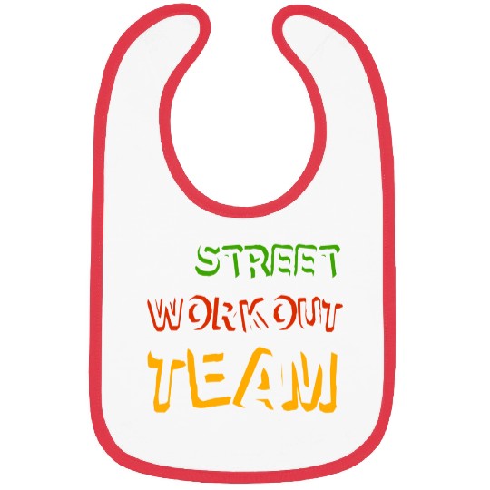 Street workout street workout team guys juneteenth Bibs