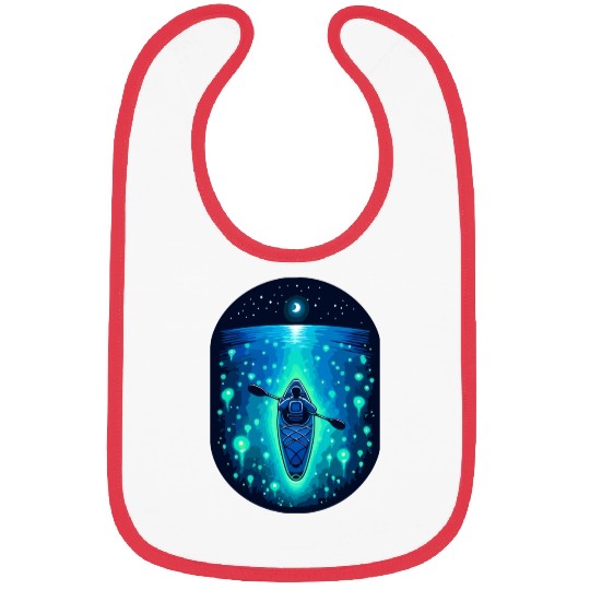 Moonlit Kayak: A Serene Night Paddle Bibs
