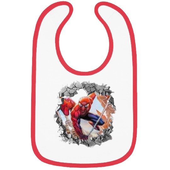 Superheroes Design 1 Bibs