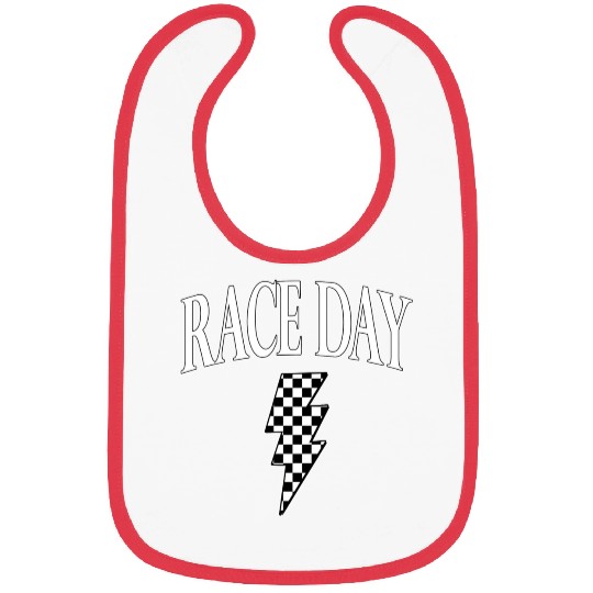 Race Day Checkered Bibs