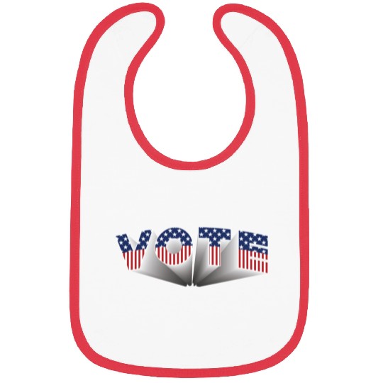 Vote - Stars and Stripes Bibs