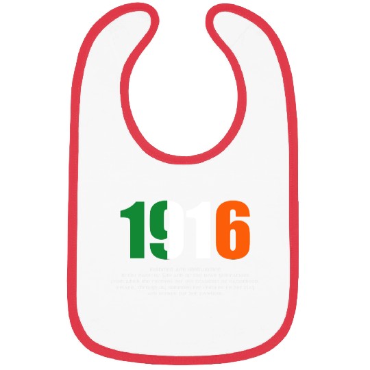 1916 Easter Proclamation Of The Irish Republic Bibs