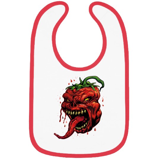 BBQ Hot Chili Carolina Reaper Hot Sauce Gift idea Bibs