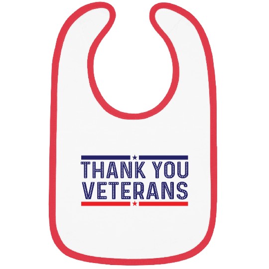 THANK YOU VETERANS Bibs