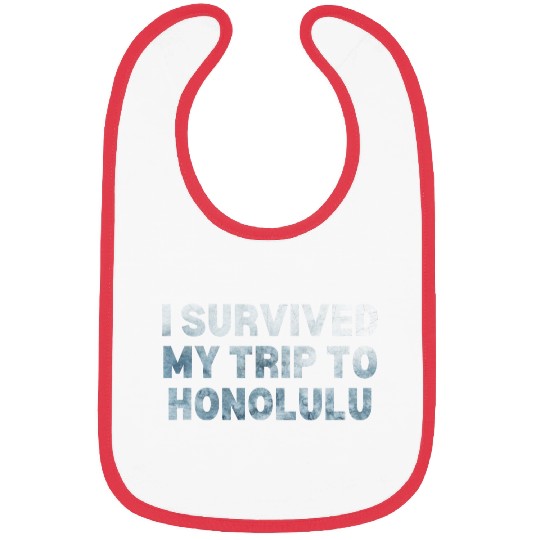 My Trip Traveler Vacation Honolulu Bibs