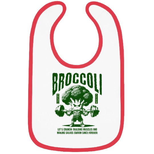 Broccoli Gym Bibs