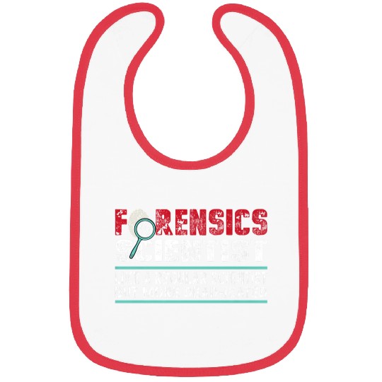 Coroner Forensic Analyst Forensics Criminology Bibs