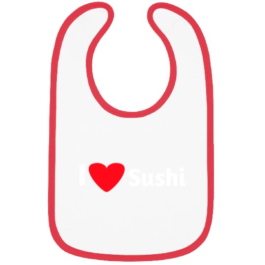I love sushi Bibs
