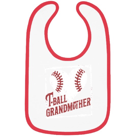 Baseball Grandma Grandmother Grandparents Day Bibs