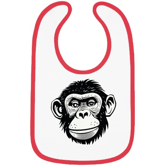 Ape Monkey Bibs